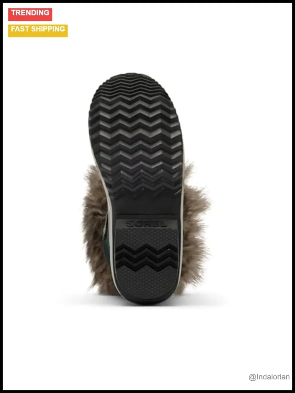 Waterproof Suede Winter Snow Boots with Faux Fur Cuff